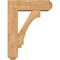 Ekena Millwork Imperial Craftsman Smooth Bracket w/ Offset Brace, Western Red Cedar, 7 1/2"W x 24"D x 32"H BKT0806X24X32IMP04SWR - alternate 4